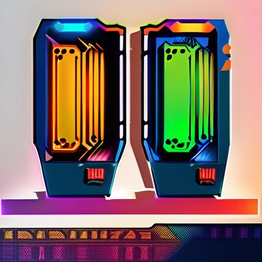 Imagem de um PC gamer com iluminação RGB e processador Intel Core Ultra 200